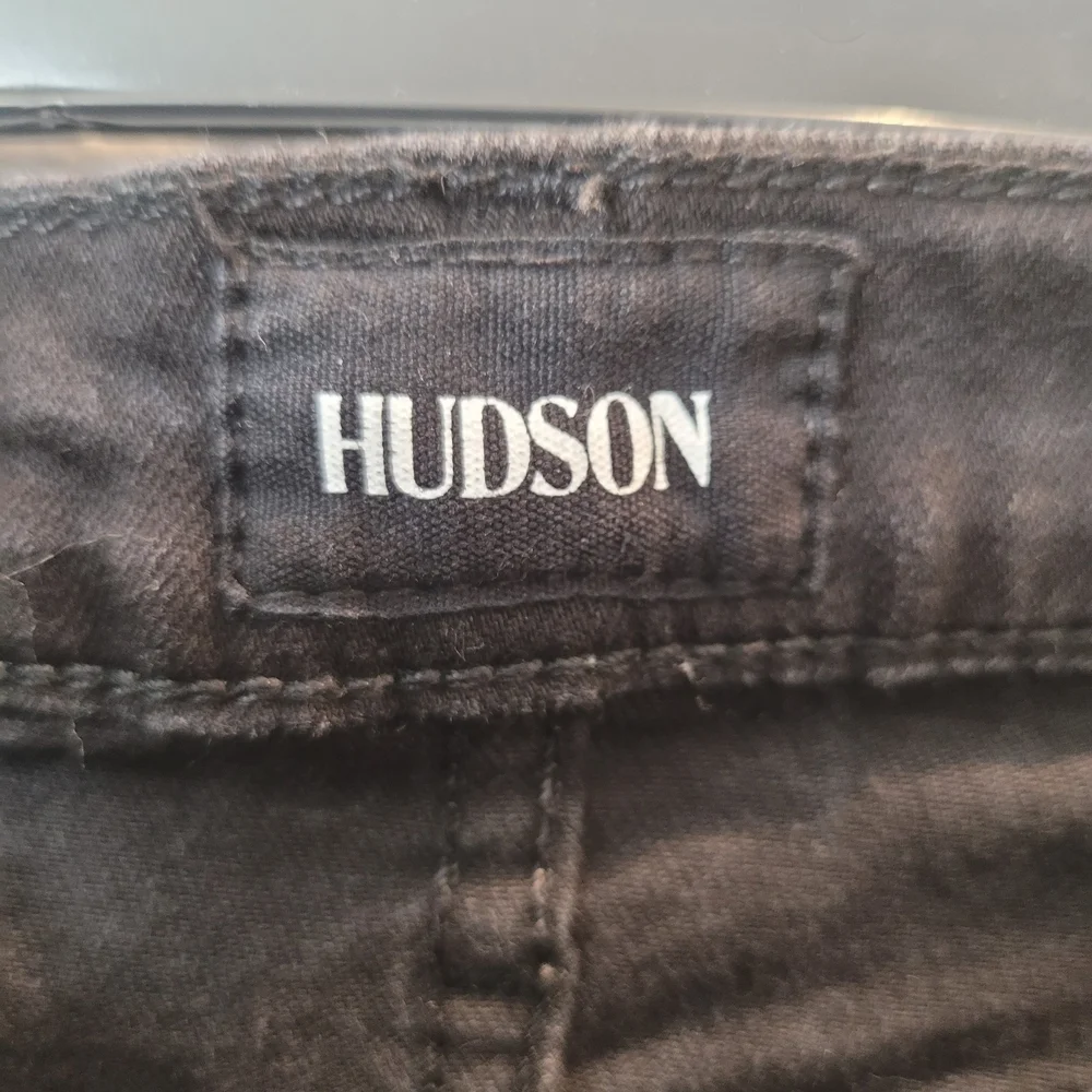HUDSON Elegant Black High Rise Super Skinny Ankle Jeans for Women size 28